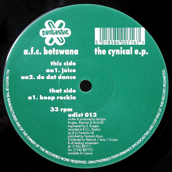 A.F.C. Botswana - The Cynical E.P.