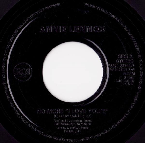 Annie Lennox - No More "I Love You's"