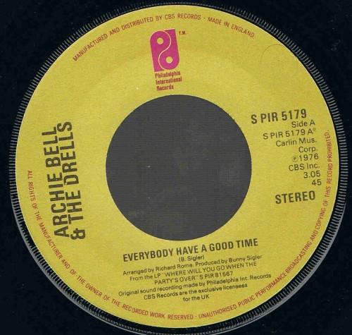 Archie Bell & The Drells - Everybody Have A Good Time