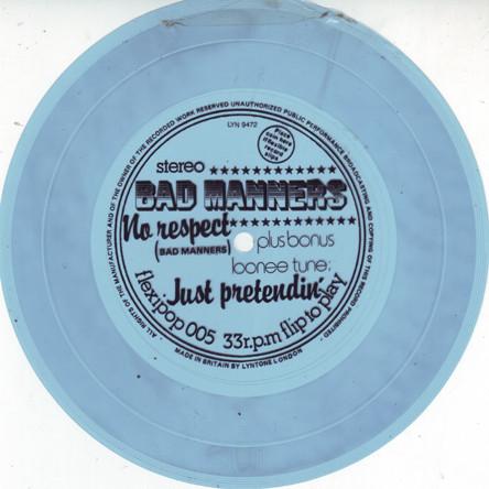Bad Manners - No Respect / Just Pretendin'