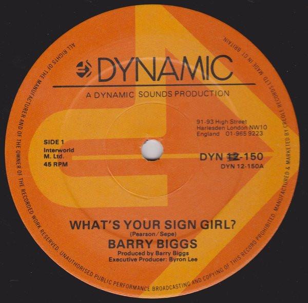 Barry Biggs - What's Your Sign Girl ?