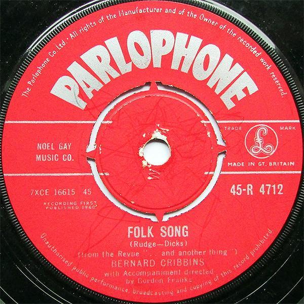 Bernard Cribbins - Folk Song