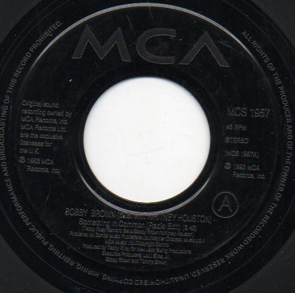 Bobby Brown, Whitney Houston - Something In Common