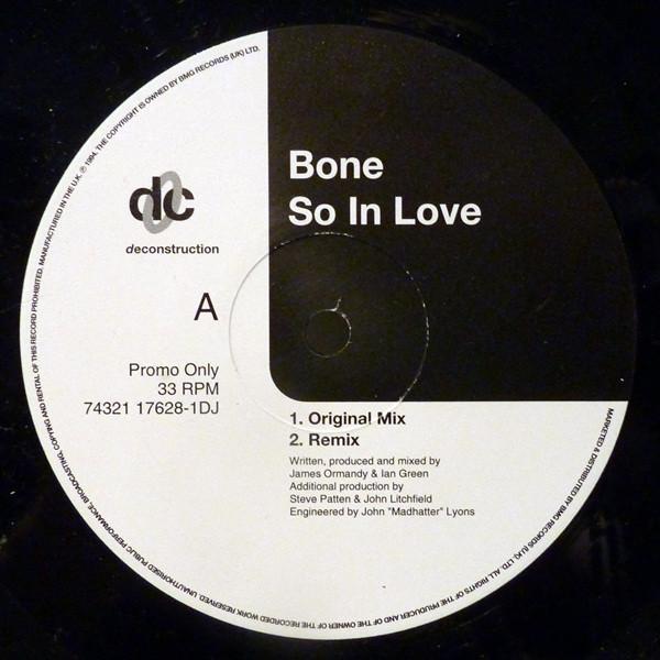 Bone (2) - So In Love / Wings Of Love