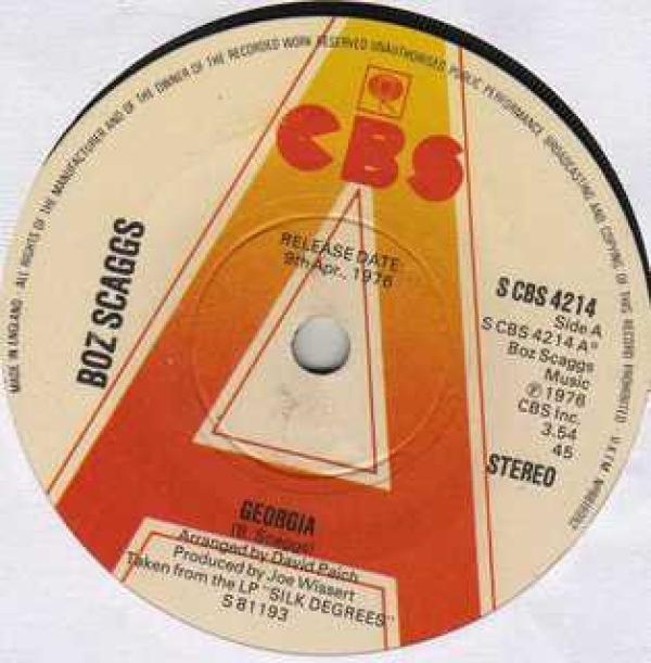 Boz Scaggs - Georgia / Jump Street