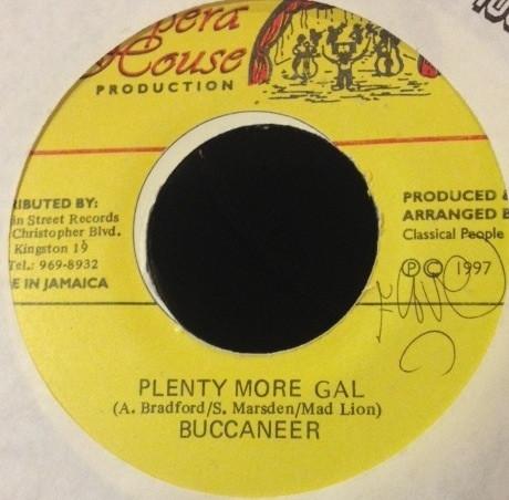 Buccaneer - Plenty More Gal