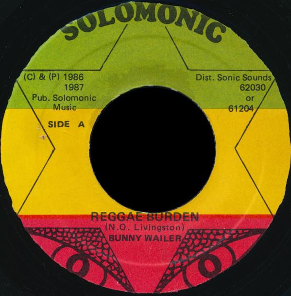 Bunny Wailer - Reggae Burden