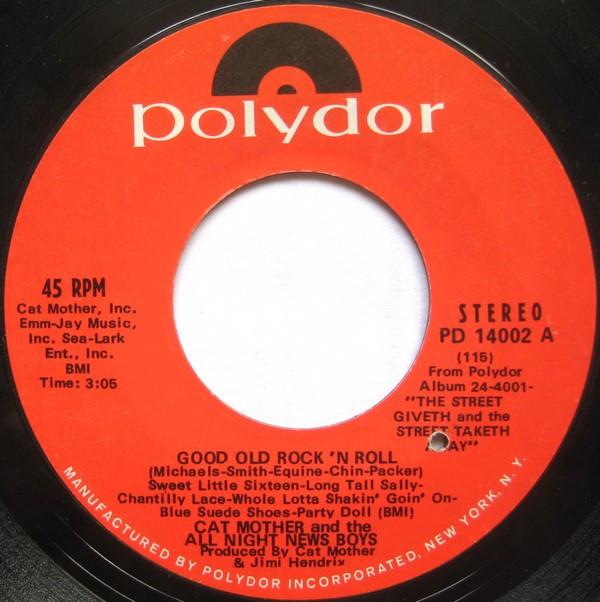 Cat Mother And The All-Night Newsboys - Good Old Rock 'N Roll / Bad News