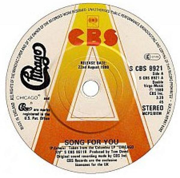 Chicago (2) - Song For You