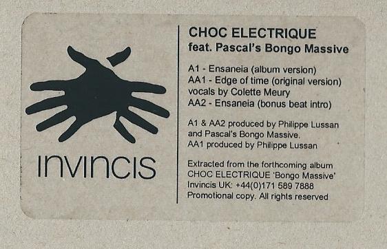 Choc Electrique, Pascal's Bongo Massive - Ensaneia