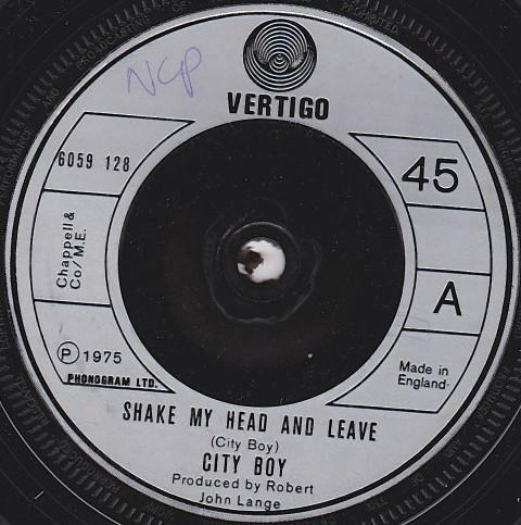 City Boy - Shake My Head And Leave