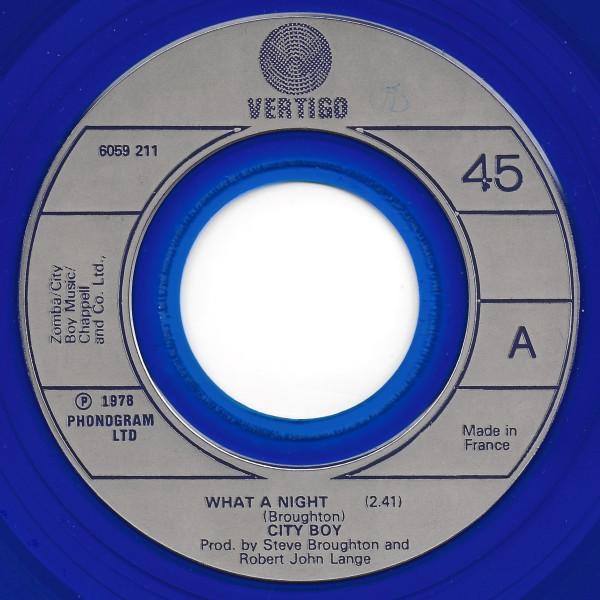 City Boy - What A Night