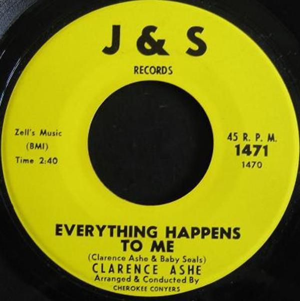 Clarence Ashe - Everything Happens To Me / New Broom Sweeps Good