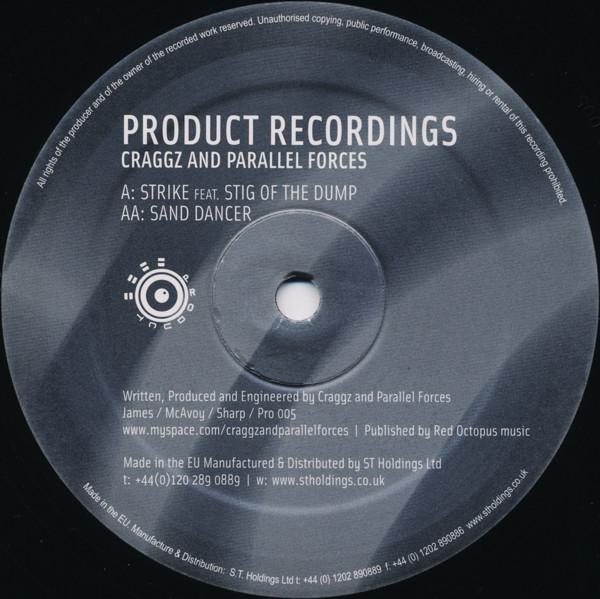 Craggz & Parallel Forces - Strike / Sand Dancer