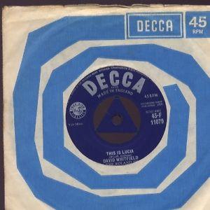 David Whitfield, The Roland Shaw Orchestra - This Is Lucia