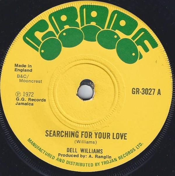 Dell Williams, G.G. Allstars - Searching For Your Love / Searching (Version)