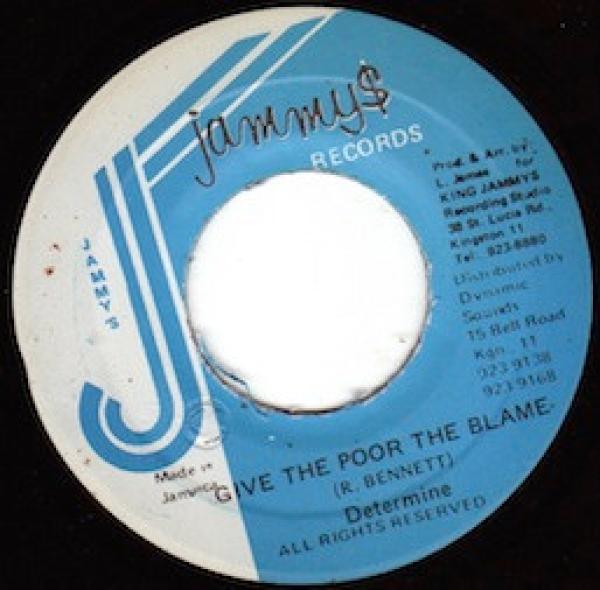 Determine - Give The Poor The Blame