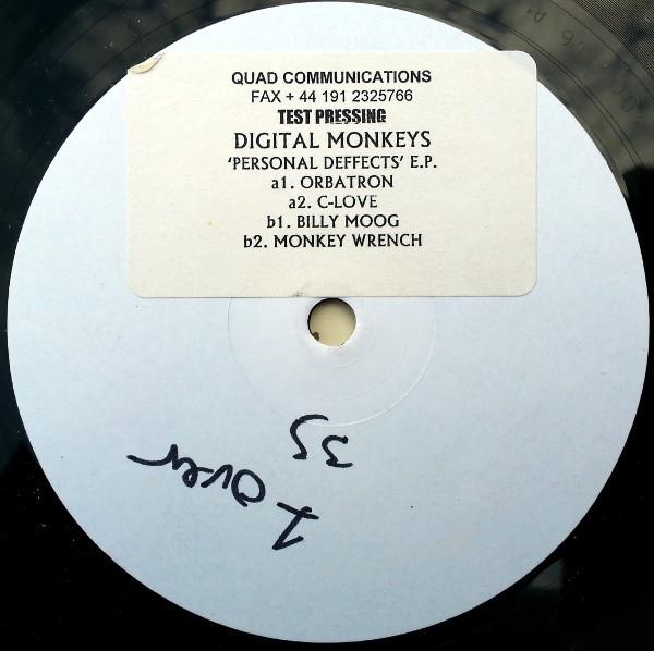 Digital Monkeys - Personal Deffects E.P.