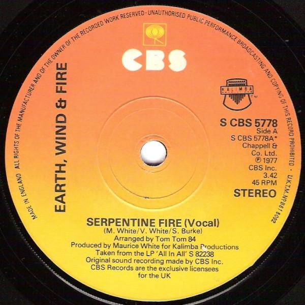 Earth, Wind & Fire - Serpentine Fire