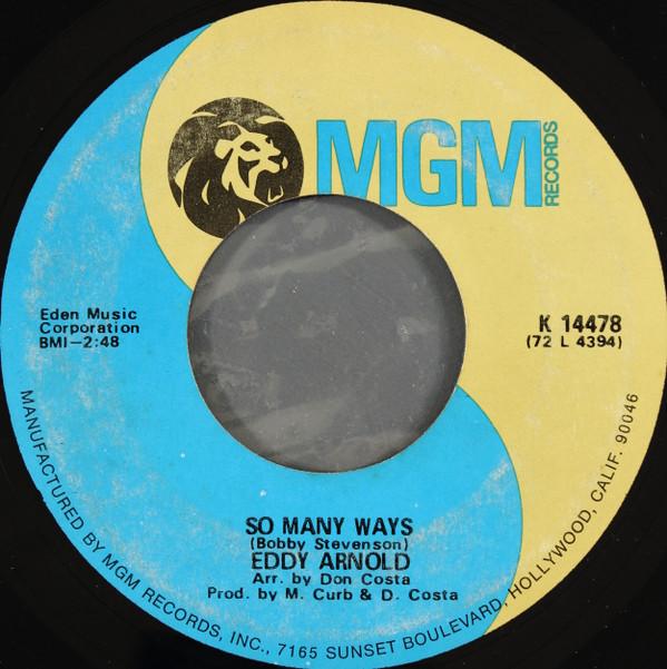 Eddy Arnold - So Many Ways / Once In A While