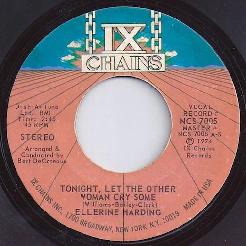 Ellerine Harding - Tonight, Let The Other Woman Cry Some