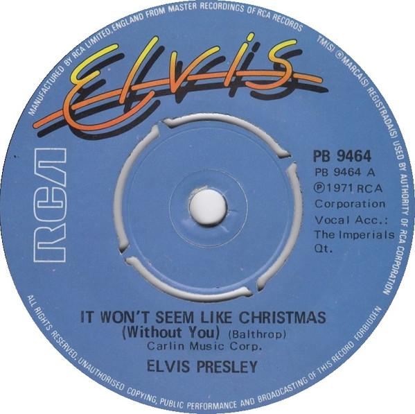 Elvis Presley - It Won't Seem Like Christmas (Without You)