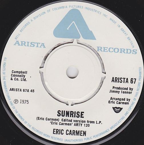 Eric Carmen - Sunrise