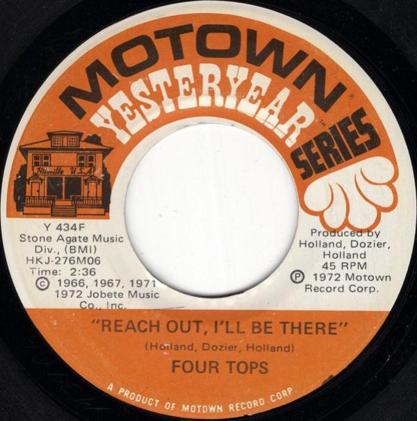 Four Tops - Reach Out, I'll Be There / Standing In The Shadows Of Love