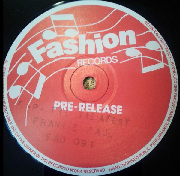 Frankie Paul - F. P. The Greatest