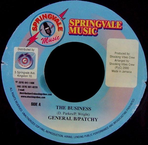 General B, Patchy - The Business