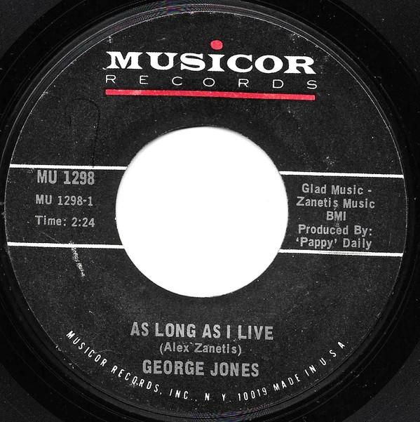 George Jones (2) - As Long As I Live