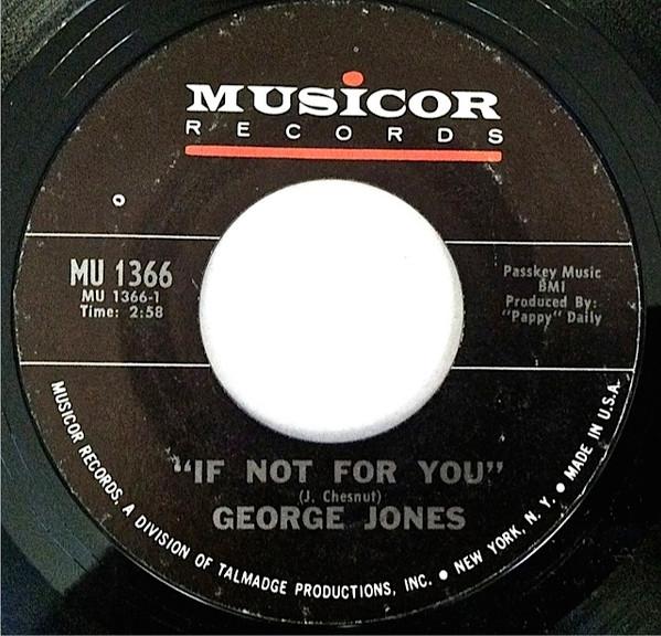 George Jones (2) - If Not For You
