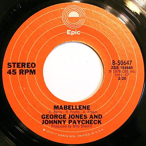 George Jones (2), Johnny Paycheck - Mabellene