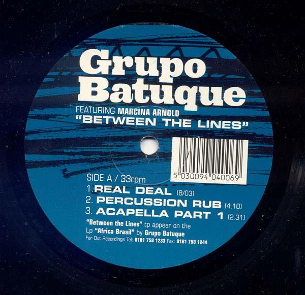 Grupo Batuque, Marcina Arnold - Between The Lines