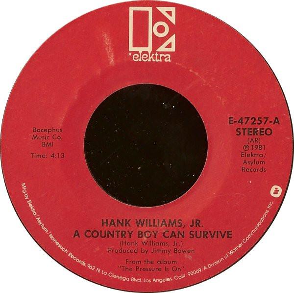 Hank Williams Jr. - A Country Boy Can Survive / Weatherman