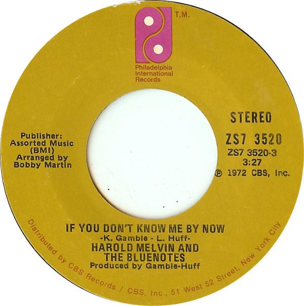 Harold Melvin And The Blue Notes - If You Don't Know Me By Now / Let Me Into Your World
