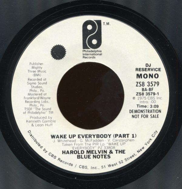 Harold Melvin And The Blue Notes - Wake Up Everybody