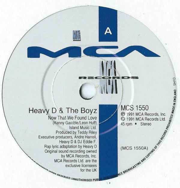 Heavy D. & The Boyz - Now That We Found Love