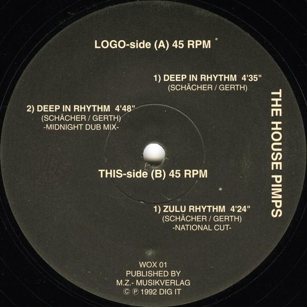 House Pimps - Deep In Rhythm / Zulu Rhythm