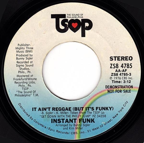 Instant Funk - It Ain't Reggae (But It's Funky)