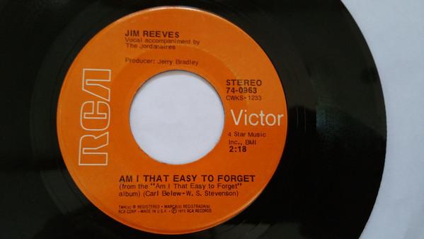 Jim Reeves - Am I That Easy To Forget / Rosa Rio