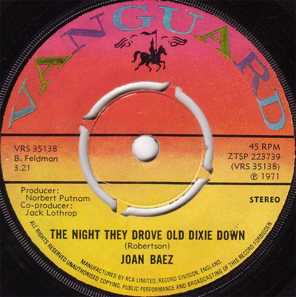 Joan Baez - The Night They Drove Old Dixie Down