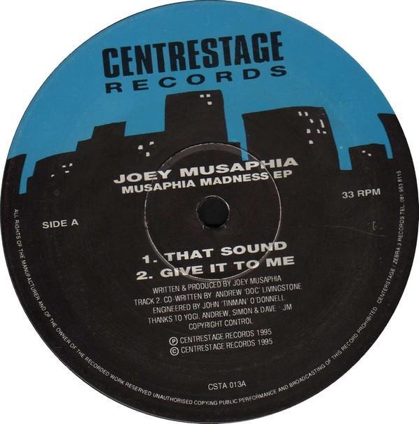 Joey Musaphia - Musaphia Madness EP