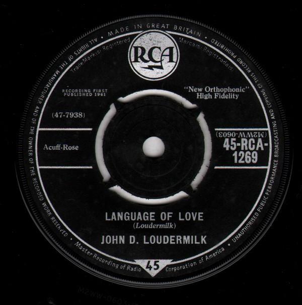 John D. Loudermilk - Language Of Love