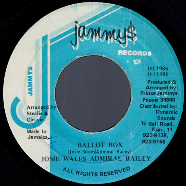 Josey Wales, Admiral Bailey - Ballot Box