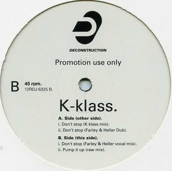K-Klass - Don't Stop