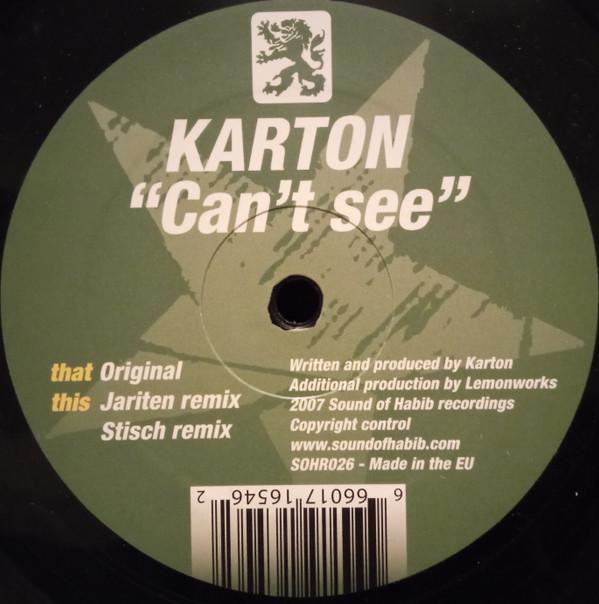 Karton - Can't See