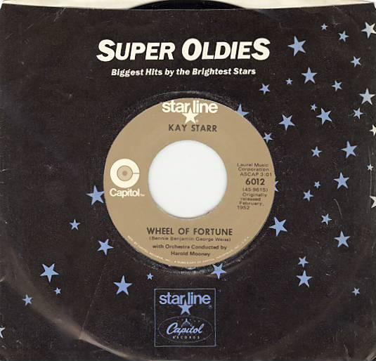 Kay Starr - Wheel Of Fortune