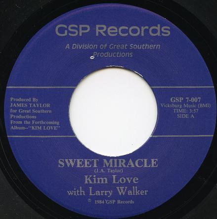 Kim Love - Sweet Miracle / Can We Stop