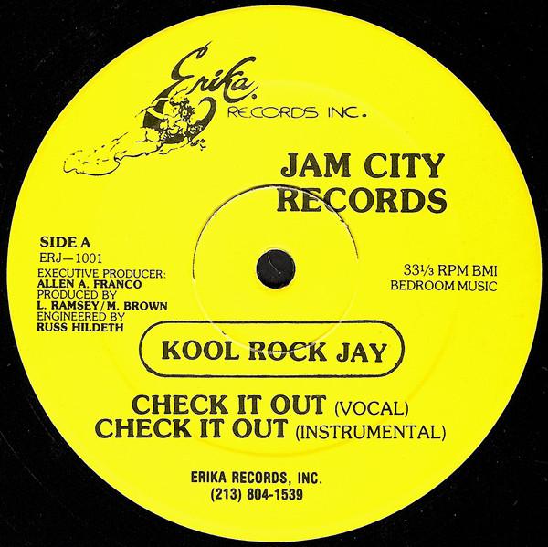 Kool Rock Jay And The DJ Slice - Check It Out / Slice It Up